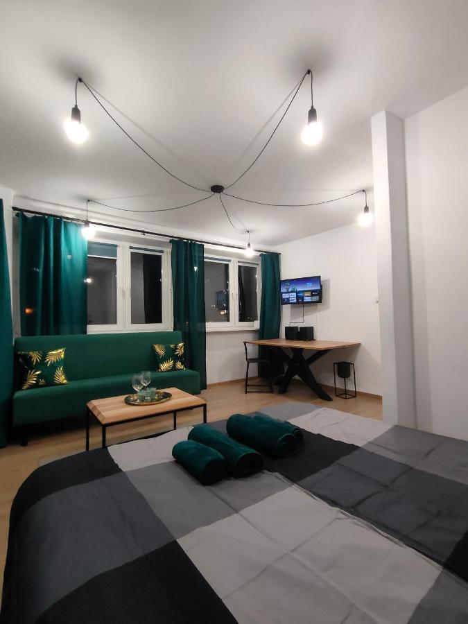 Apartament Szmaragdowy Centrum Appartement Warschau Buitenkant foto
